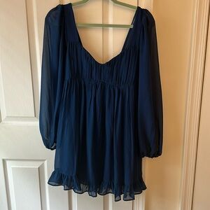 Abercrombie Long Sleeve Baby Doll Dress